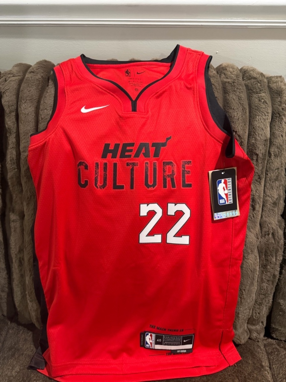 Nike Jimmy butler Miami Heat 24/25 swingman player jersey city edition NWT